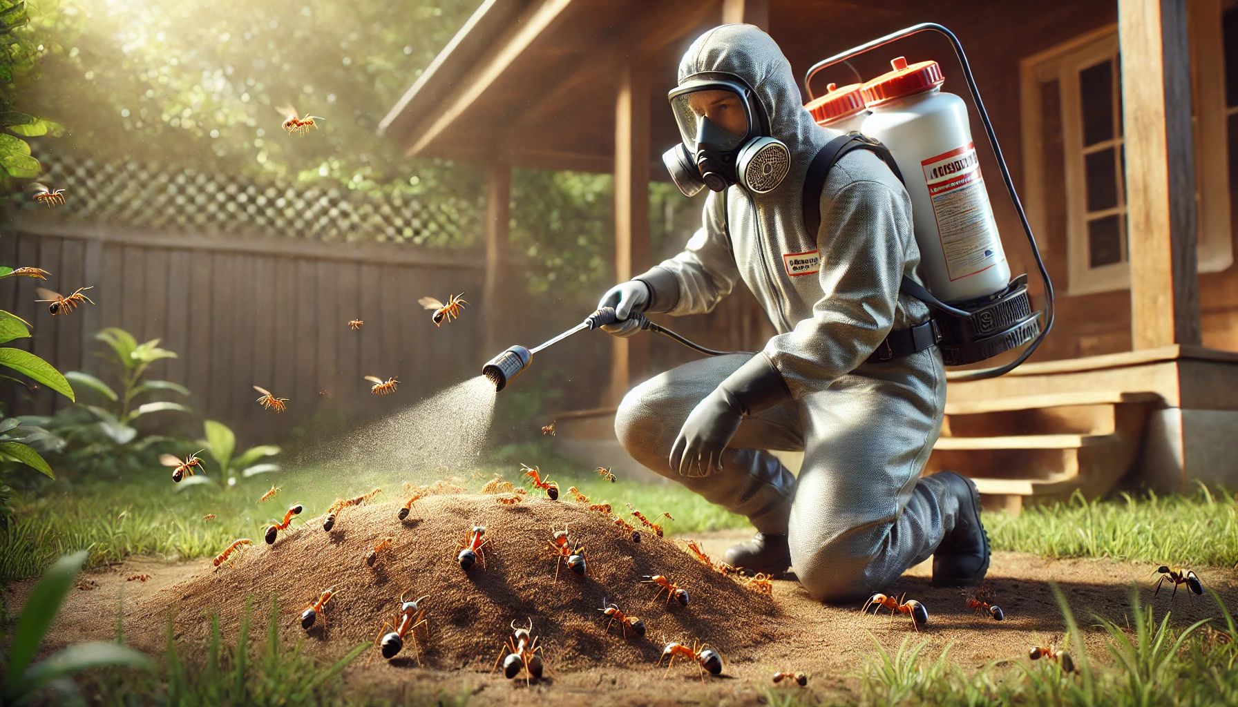 Nid de<br> fourmis